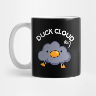 Duck Cloud Funny Weather Pun Mug